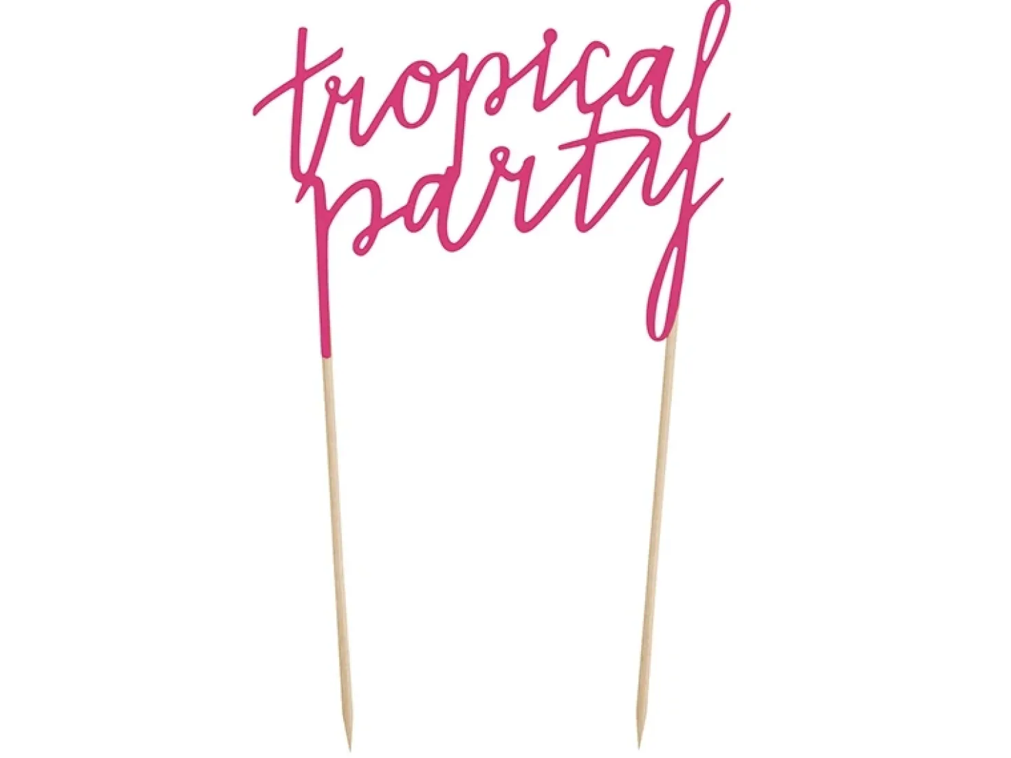 Kakunkoriste Tropical Party fuksia 1 kpl/pkt