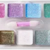 Kasvovärisetti glitter ja sivellin