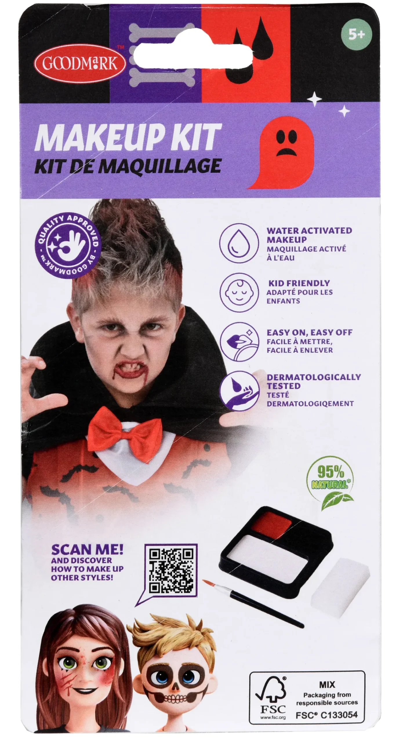 Kasvovärisetti Vampyyri