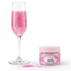 Kimallejauhe juomiin, pinkki 10g