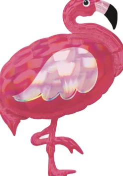 Kimaltava flamingo erikoismuotofolio