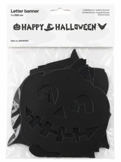 Kirjainnauha Happy Halloween