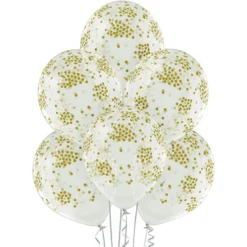 Konfetti ilmapallo 30 cm 6 kpl/pkt