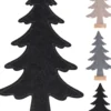 Koristejoulukuusi huopa 40 cm 1 kpl 3 eri värivaihtoehtoa