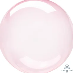 Kristallikuplapallo vaaleanpunainen 45 cm erikois