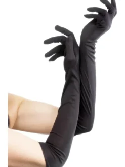Käsineet, musta 52 cm