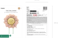 Kukka, kävelevä foliopallo M