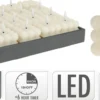 Kuplakynttilä LED valkoinen
