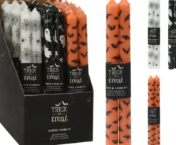 Kynttilä Halloween 25 cm 2 kpl/pkt