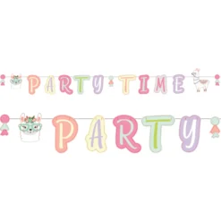 Laama Party time kirjainnauha