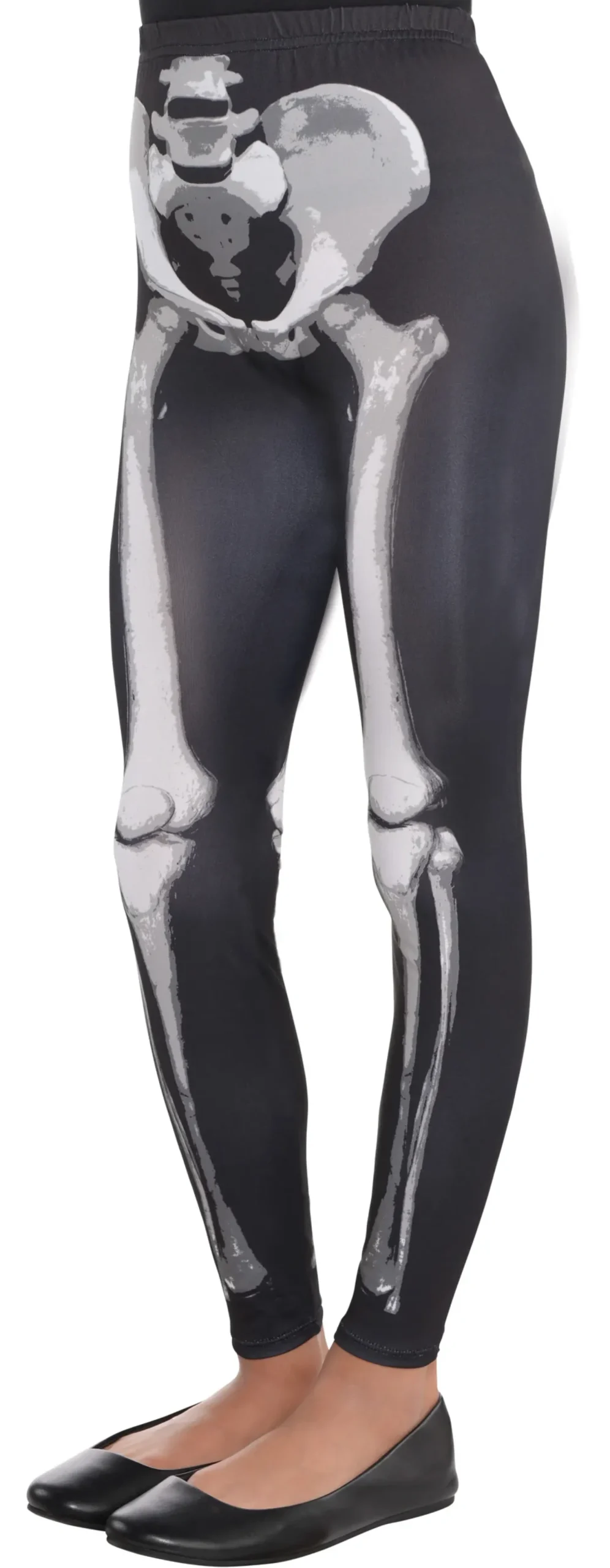 Lasten legginsit luuranko (8-10 v) 134 cm