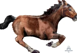 Laukkaava hevonen muotofoliopallo