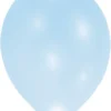 LED-ilmapallo 27 cm vaaleansininen 5 kpl/pss