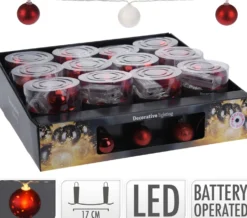 Ledvalonauha joulukuusenpalloilla