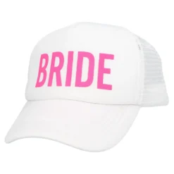 Lippalakki bride valkoinen