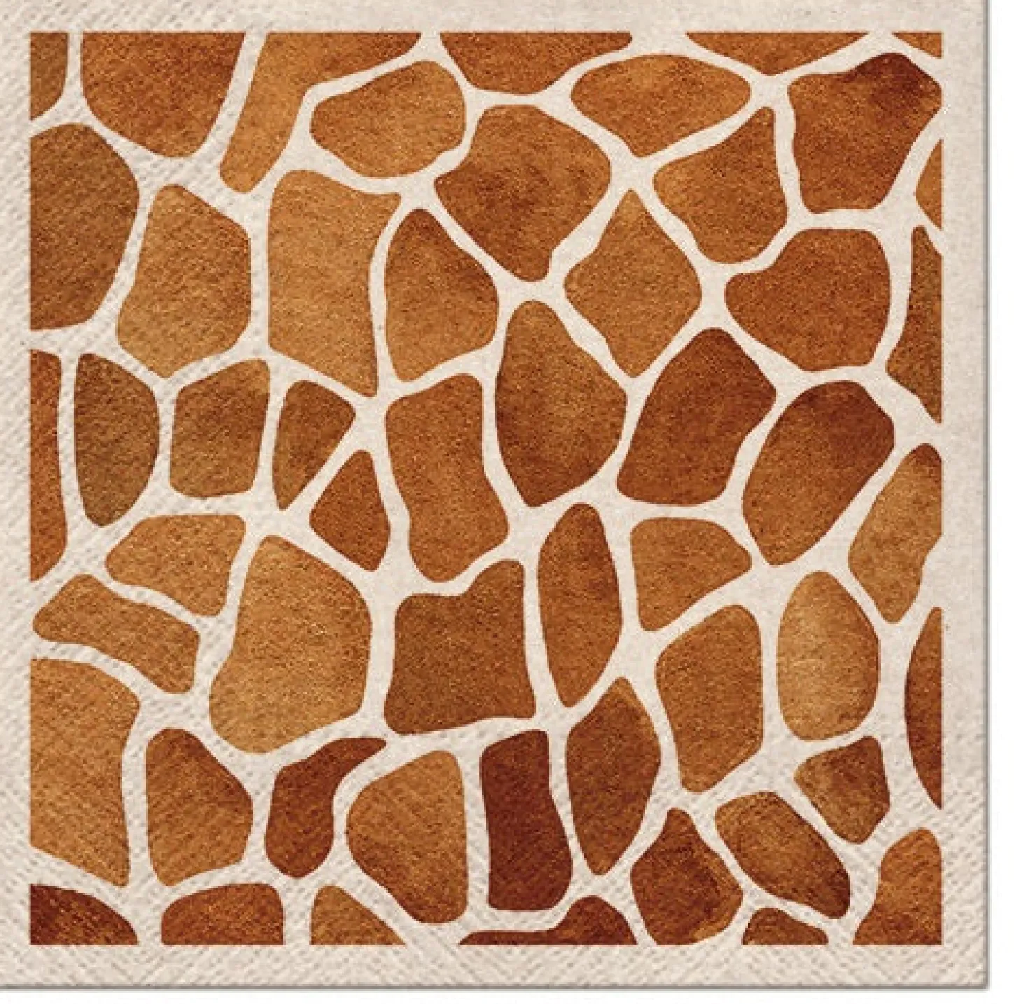 Lounaslautasliina 33 x 33 cm eko kirahvi 20 kpl/pkt