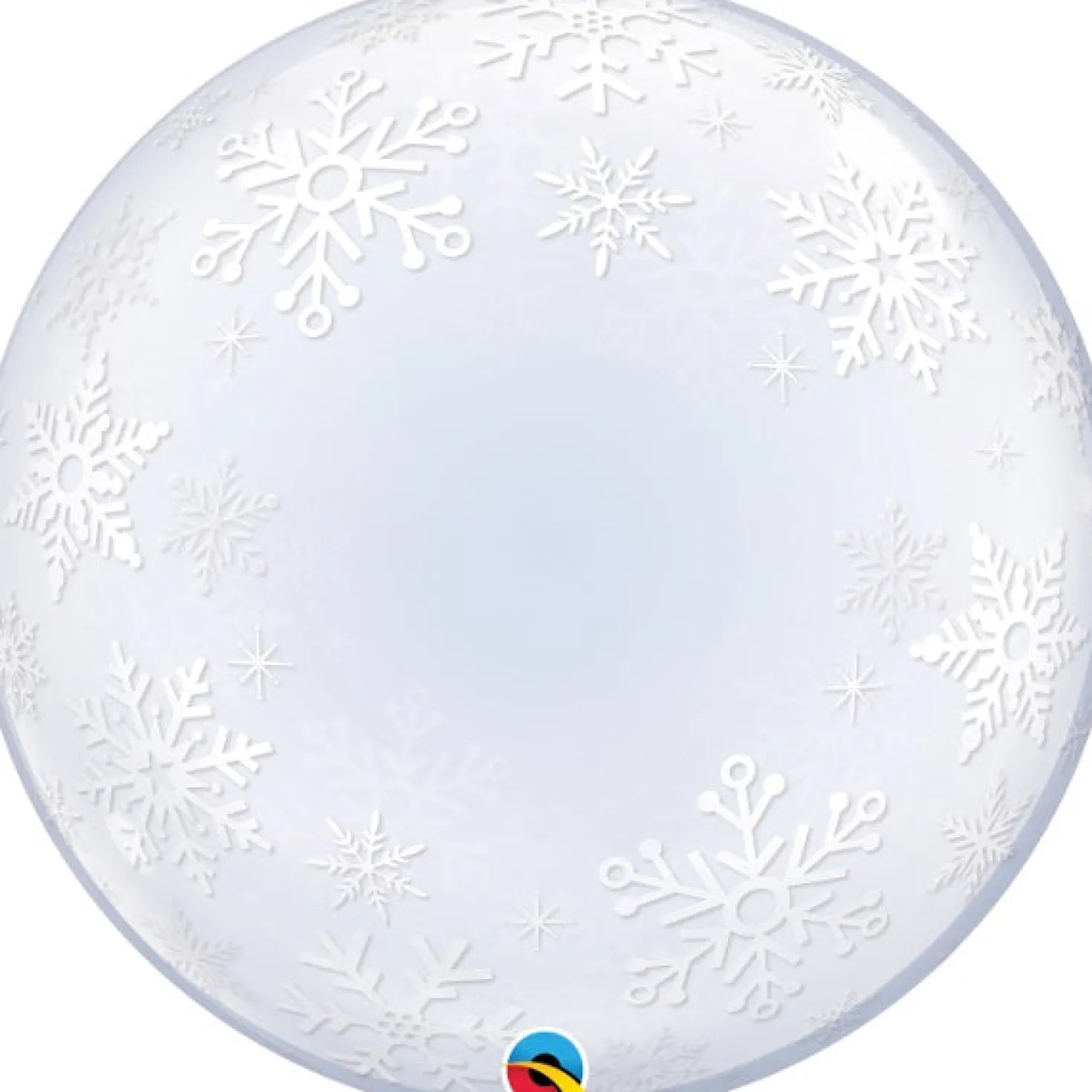 Lumihiutaleet deco kuplailmapallo