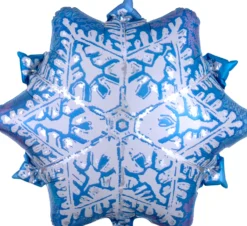Lumihiutale pienmuotofoliopallo
