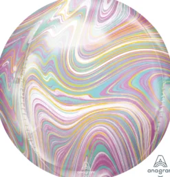Marmori pallokas pastelli 3D muotofoliopallo