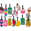 Matkalaukun tunniste 1 kpl (useita erilaisia)