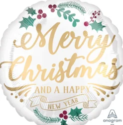Merry Christmas foliopallo