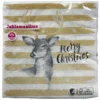 Merry Christmas kauris lautasliina 33 x 33 cm 20 kpl/pkt