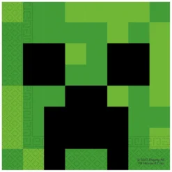 Minecraft suuri lautasliina 33 x 33 cm 20 kpl/pkt