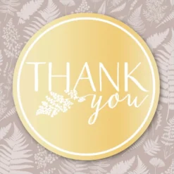 Mini onnittelukortti Thank you