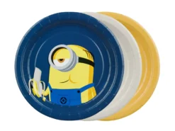 Minion pieni pahvilautanen 18 cm 6 kpl/pkt
