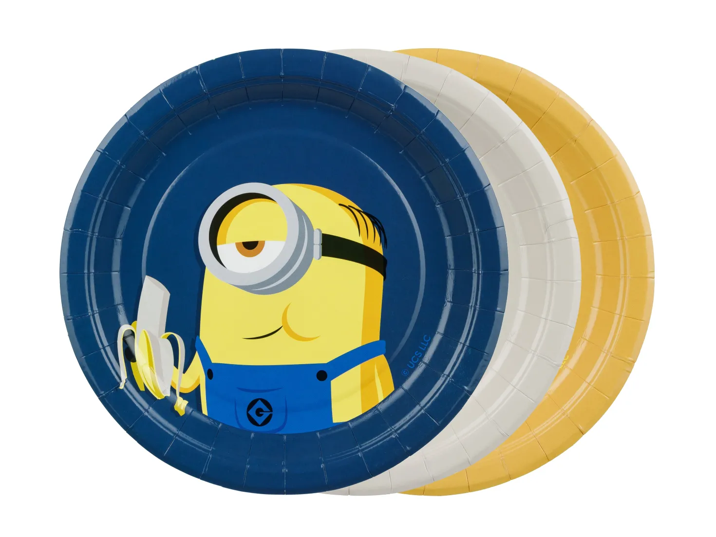 Minion pieni pahvilautanen 18 cm 6 kpl/pkt
