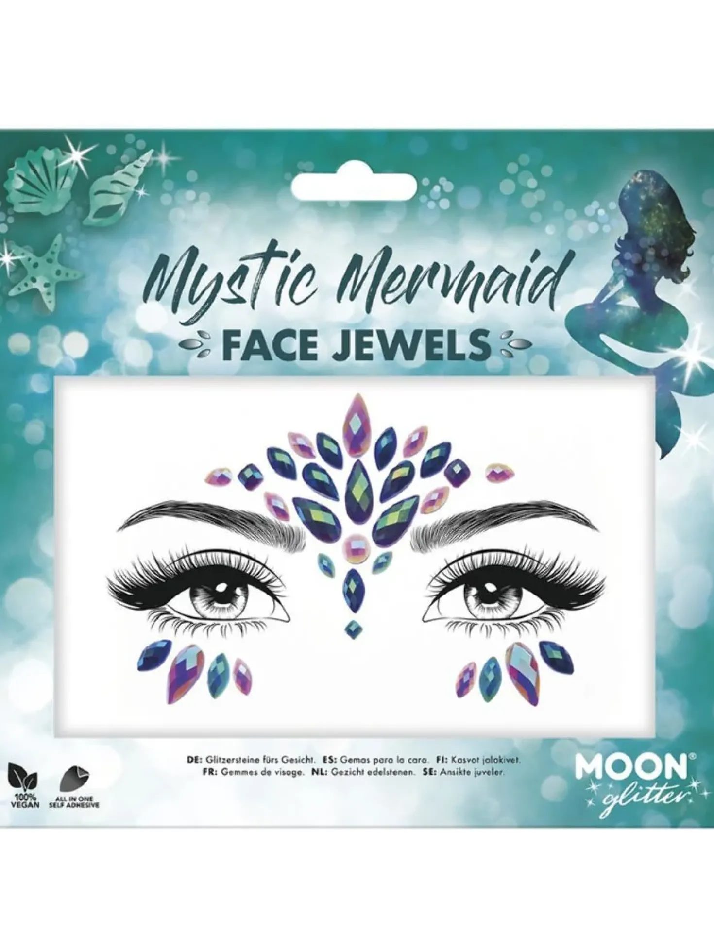 Moon kasvotimantit Mermaid