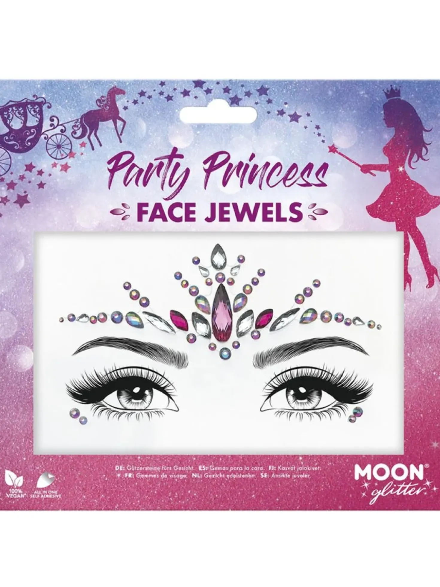 Moon kasvotimantit Party Princess