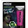 Moon kasvovärituubi pimeässä hohtava violetti 12 ml