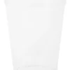 Muki 27 cl, läpikuultava kierrätysmuovi 12 kpl/pkt