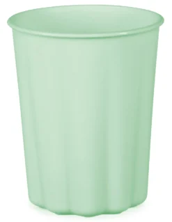 Muovimuki vihreä 220 ml uudelleenkäytettävä 4 kpl/pkt
