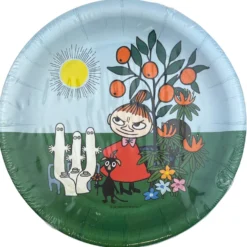 Muumi pahvilautanen 18 cm 8 kpl/pkt