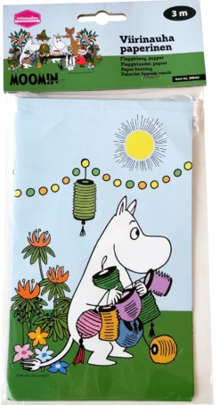Muumi viirinauha paperinen 3 m
