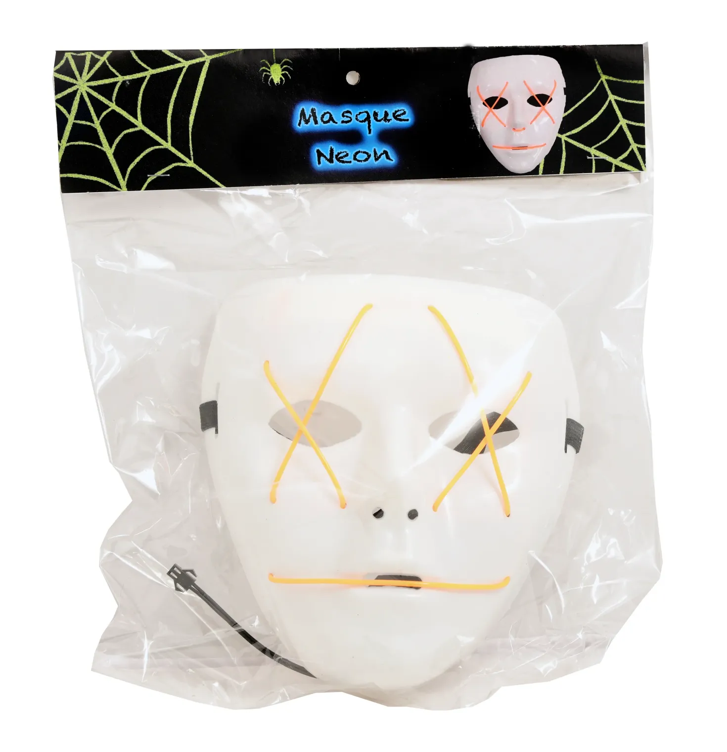 Naamari halloween neon lajitelmatuote, 3 erilaista