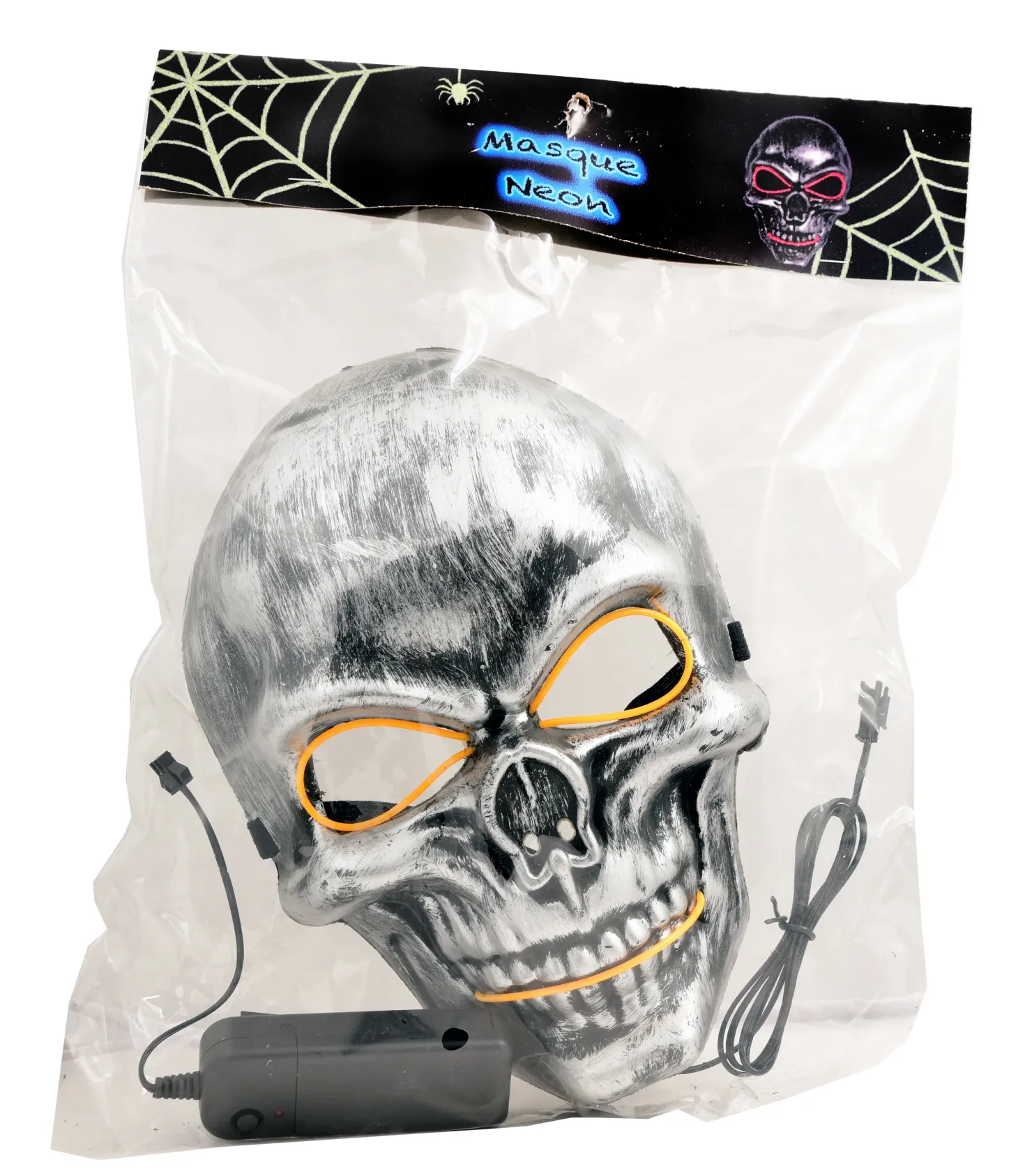 Naamari halloween neon lajitelmatuote, 3 erilaista