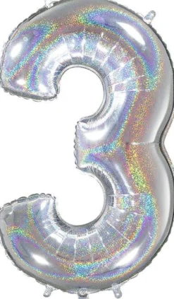 Numerofolio 3 hologrammi hopea 70 cm
