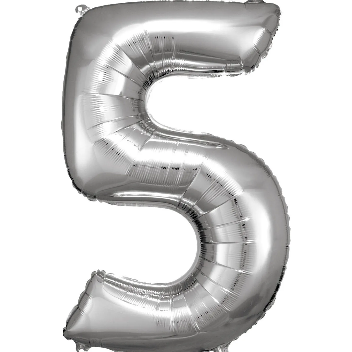 Numerofolio 5 hopeanvärinen 86 cm