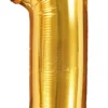 Numerofolio 1 kullanvärinen ilmatäytteinen 35 cm