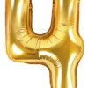 Numerofolio 4 kullanvärinen ilmatäytteinen 35 cm