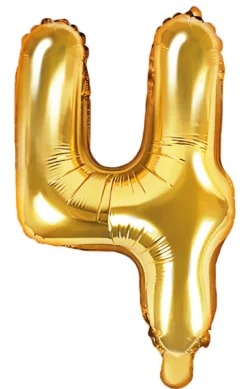 Numerofolio 4 kullanvärinen ilmatäytteinen 35 cm