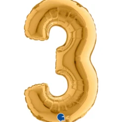 Numerofolio 3 kullanvärinen puhallettava 35 cm