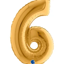 Numerofolio 6 kullanvärinen puhallettava 35 cm