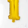 Numerofolio 1 kullanvärinen puhallettava 35 cm