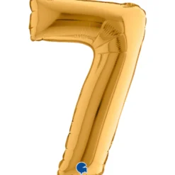 Numerofolio 7 kullanvärinen puhallettava 35 cm