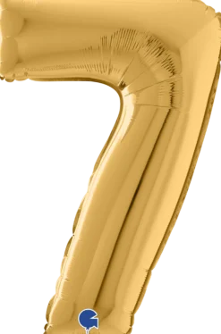 Numerofolio 7 kulta 70 cm