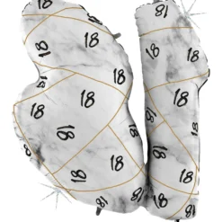 Numerofolio 18 marmori musta